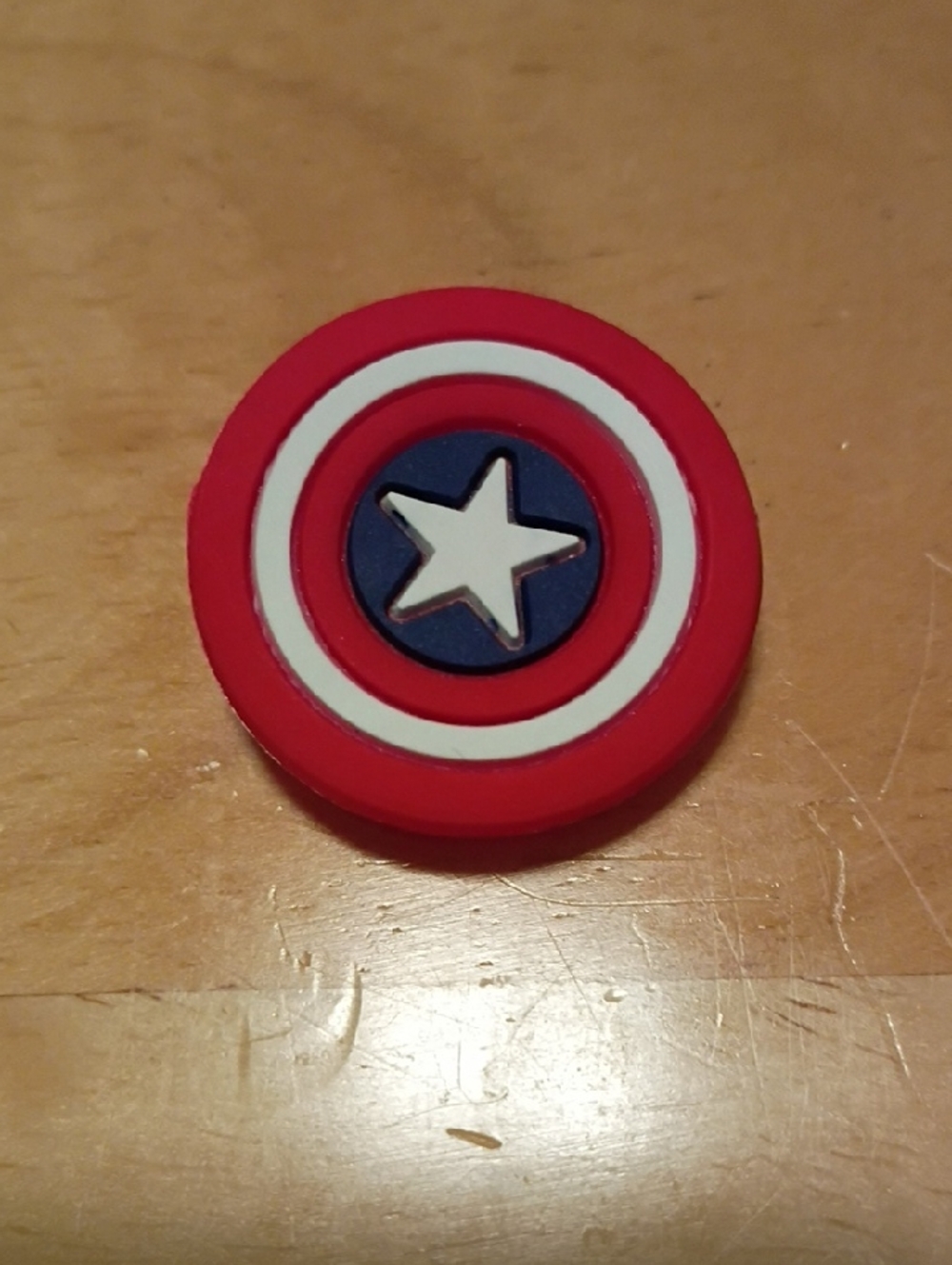 10 for $10 Jibbitz Croc Charms - Captain America Shield Marvel Superhero 2 - New